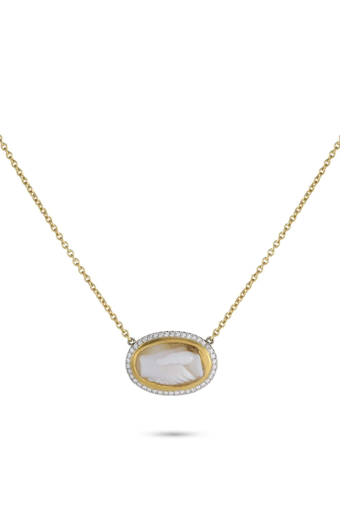 Agate 'Dextrarum Iunctio' Pendant