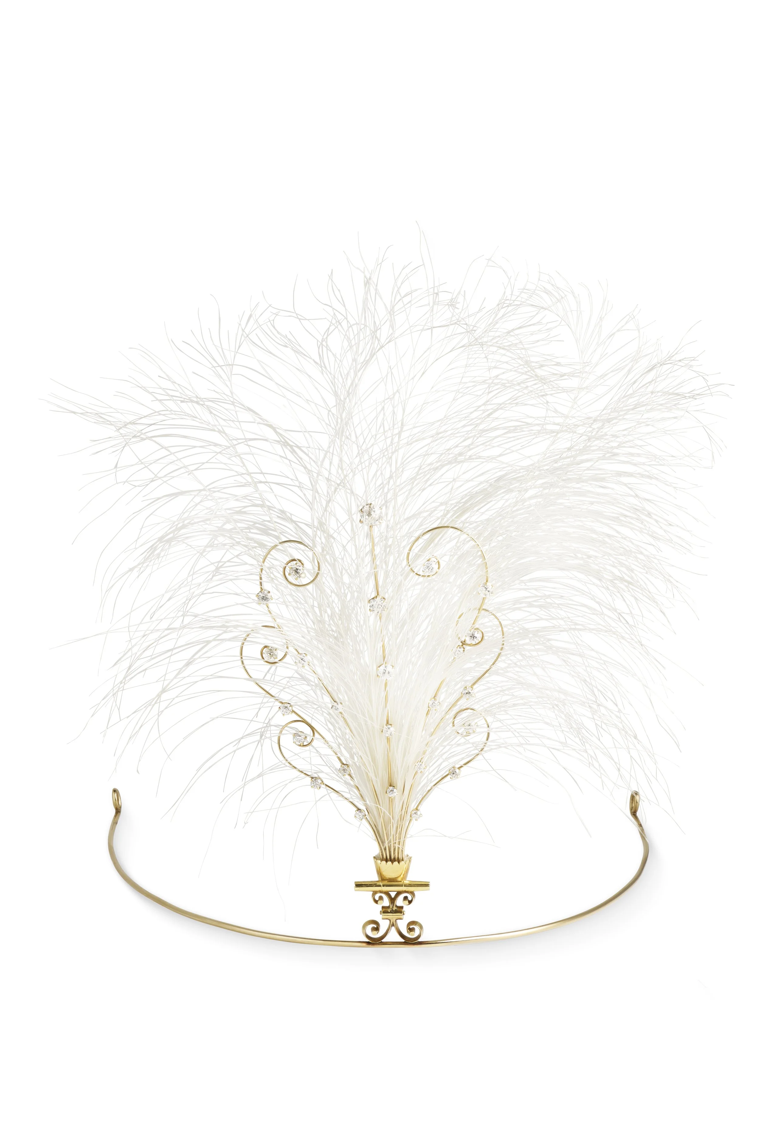 Early 20th Century Diamond Aigrette Head Ornament
