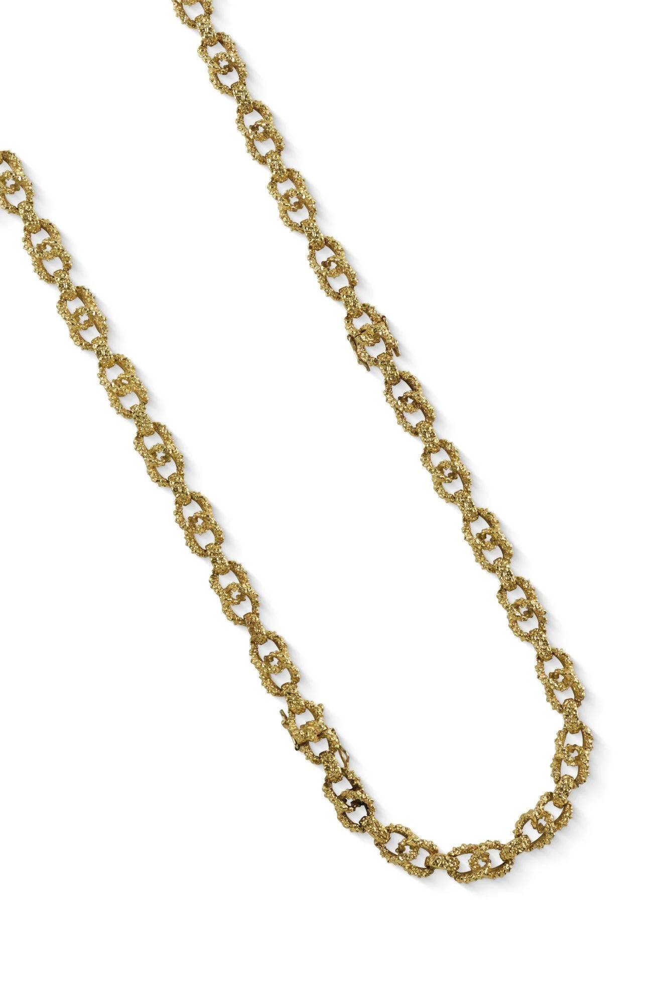 18ct Gold Textured Chain