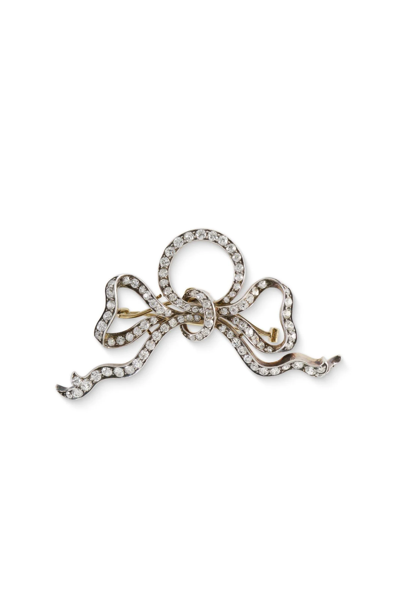 Edwardian diamond brooch