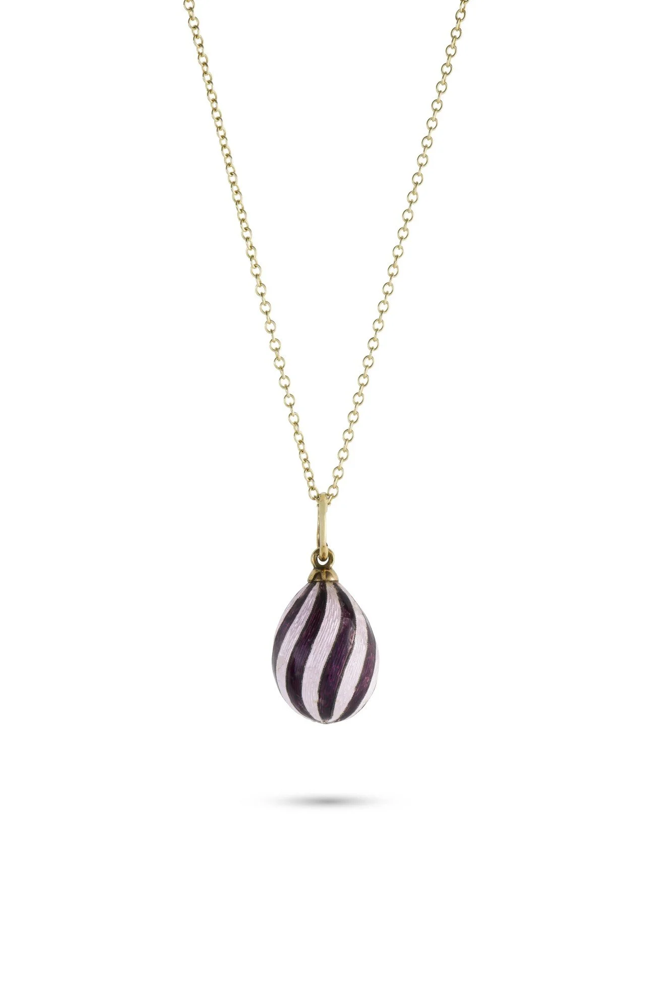 Antique Enamel Egg Pendant