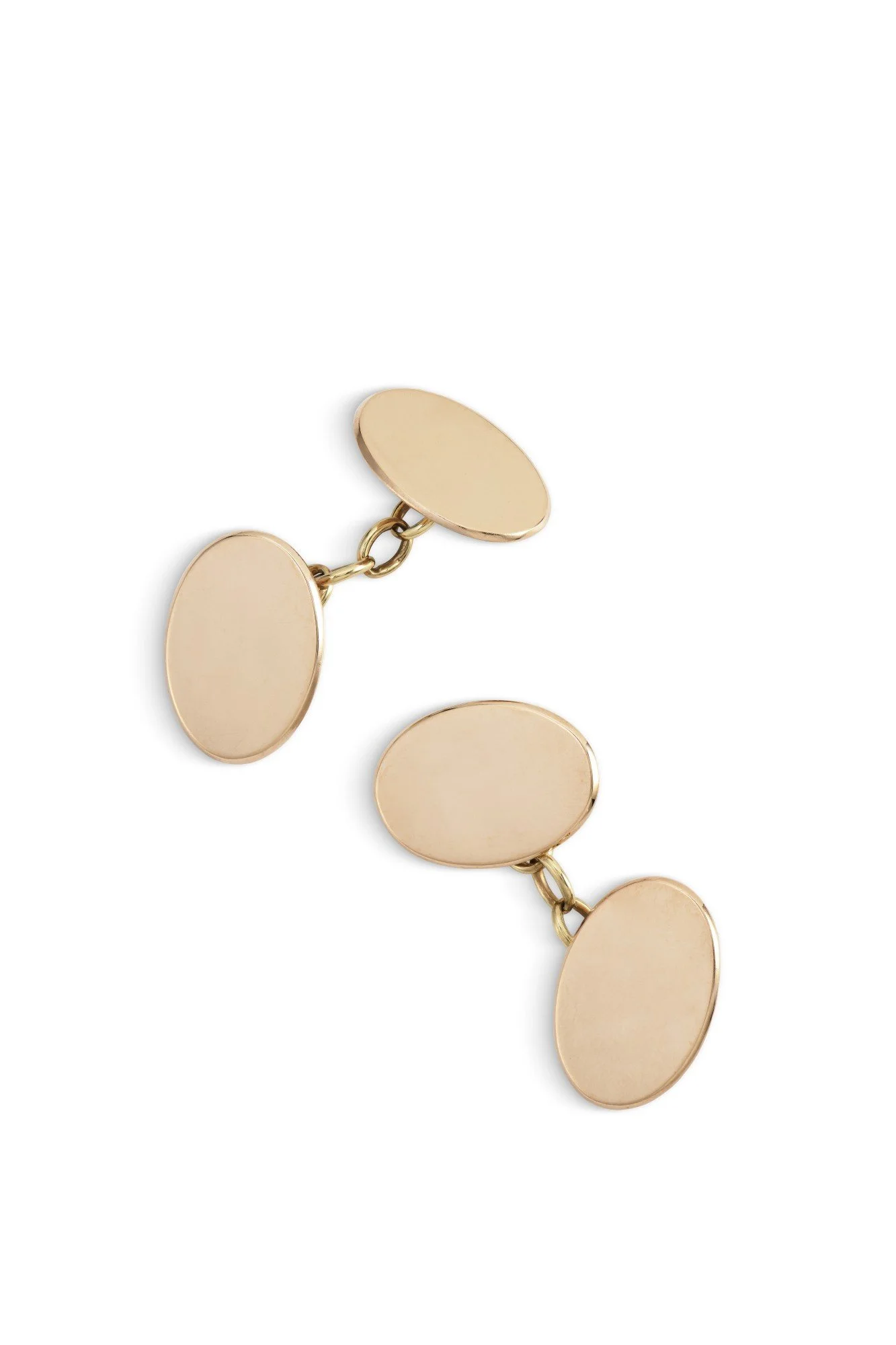 Pair of Antique 9ct Rose Gold Cufflinks