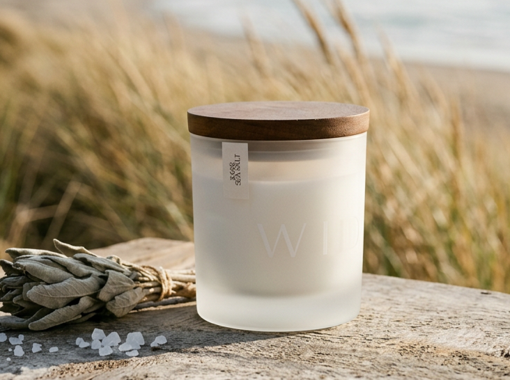 Sage + Sea Salt Candle