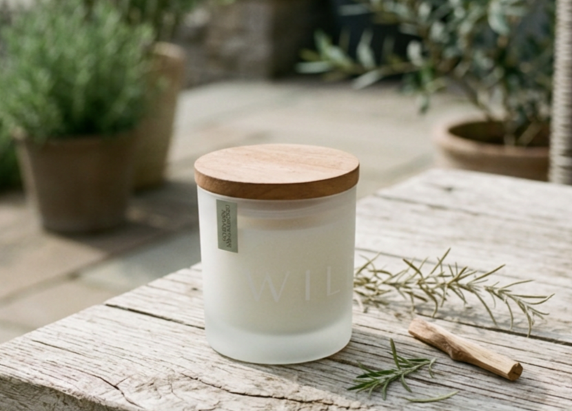Rosemary + Sandalwood Candle