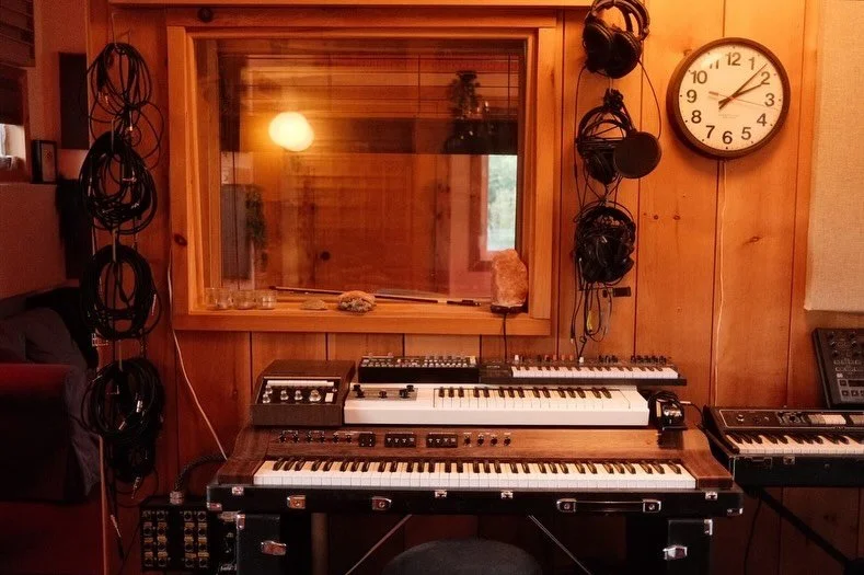 Hi! Just a few glimpses into the last while. A rather fun fall with new and old friends. Mixing records and making songs with buds. Buncha new gear patched in! I guess I should&rsquo;ve taken a few pics of that. Got this really cool old Allison labs 