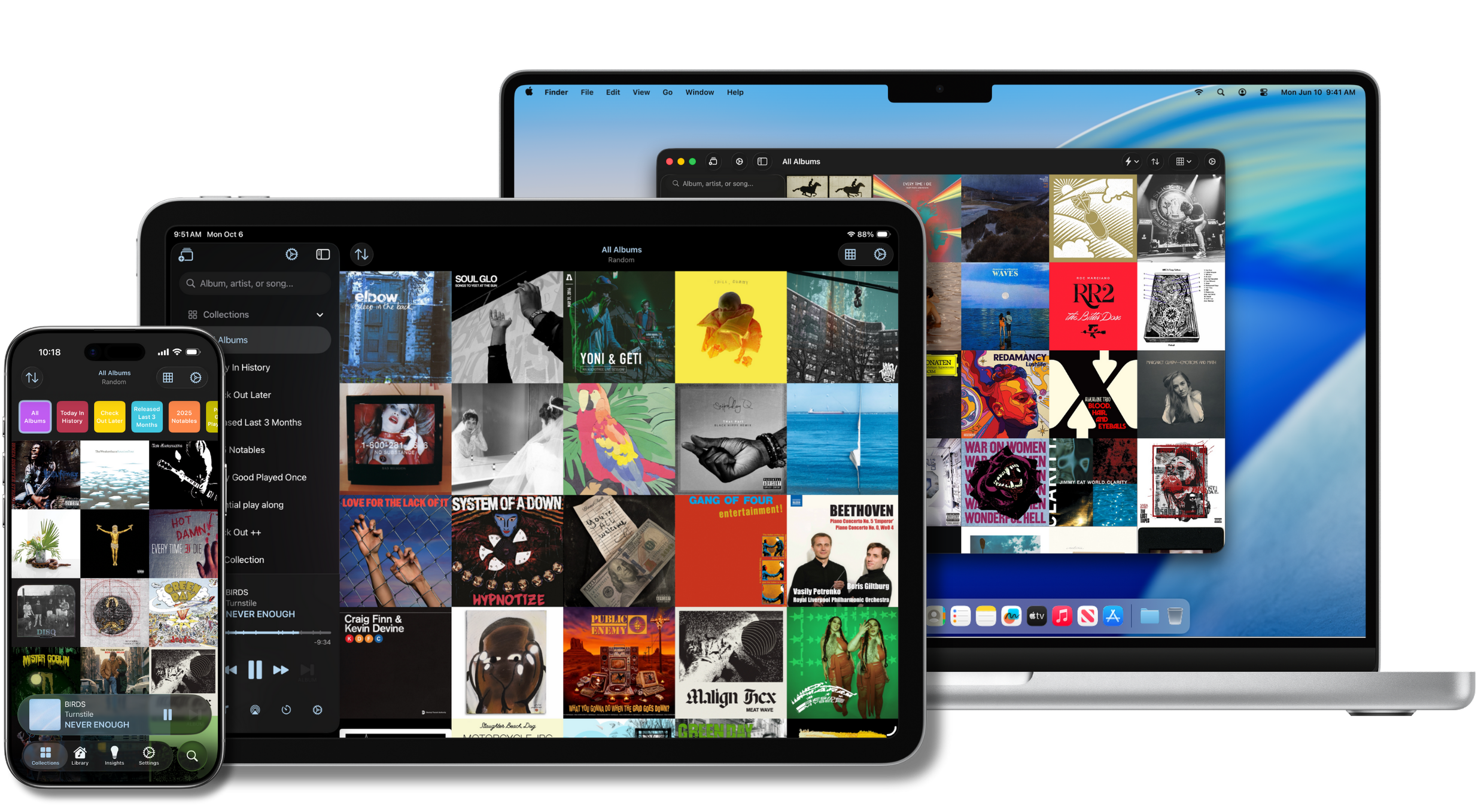 Albums on iPhone, iPad, and Mac