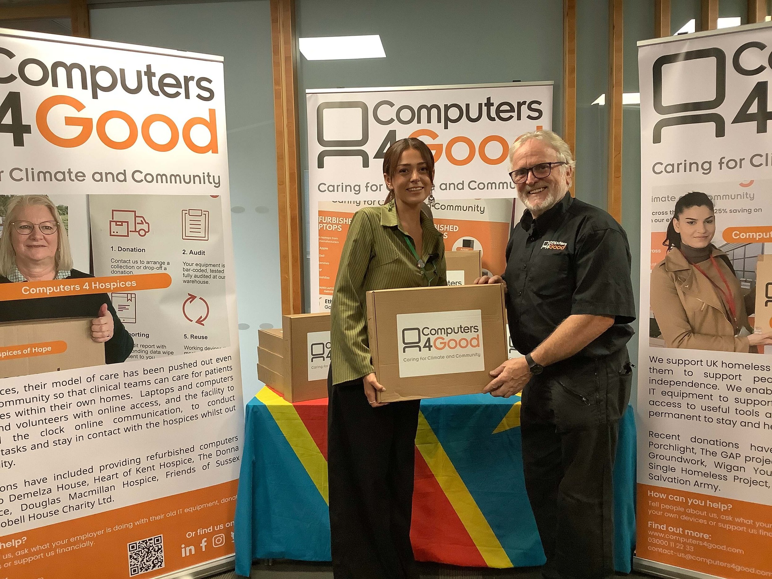 Image of Young Carers Donation to Kingston Carers