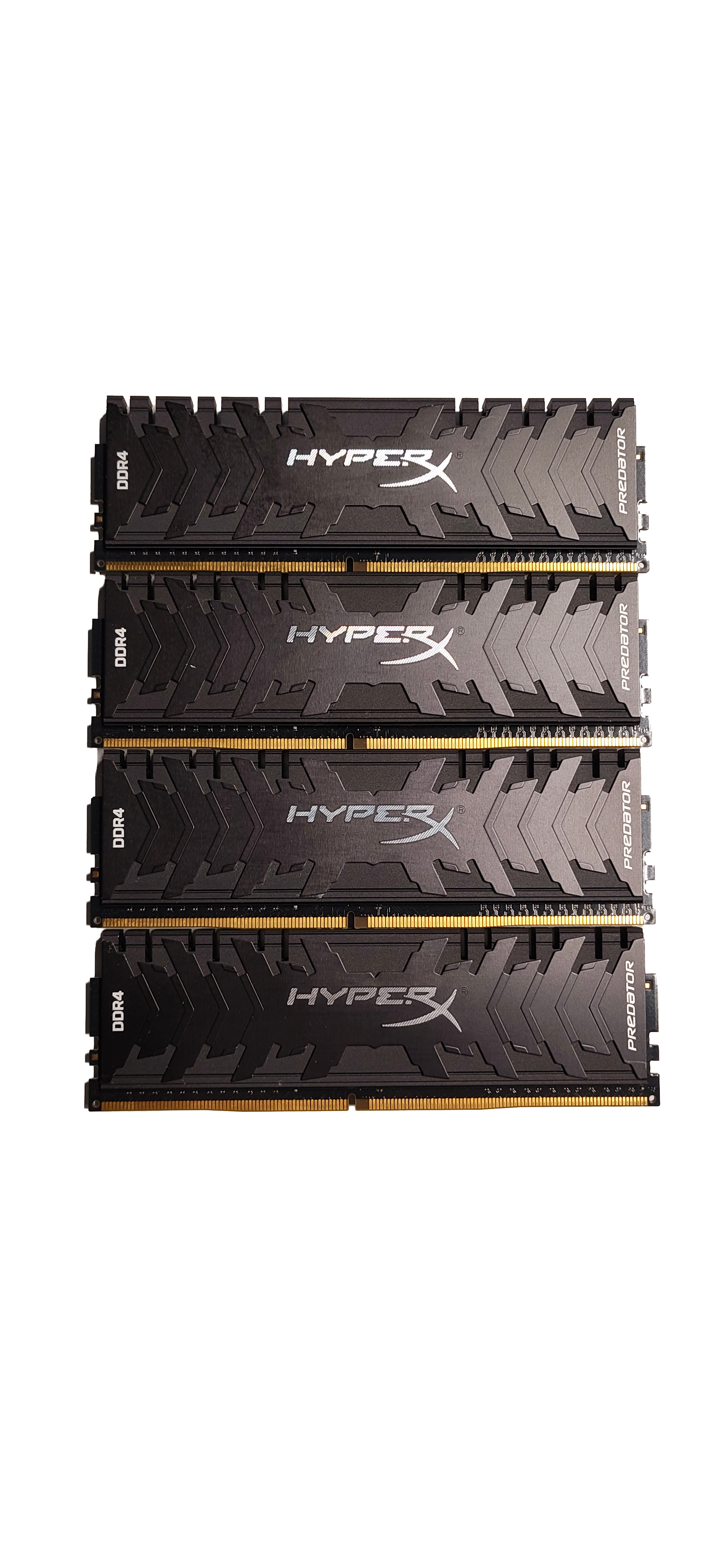 HyperX 32GB (4 x 8GB) DDR4 3000MHz CL15 RAM Kingston HX430C15PB3K4/32