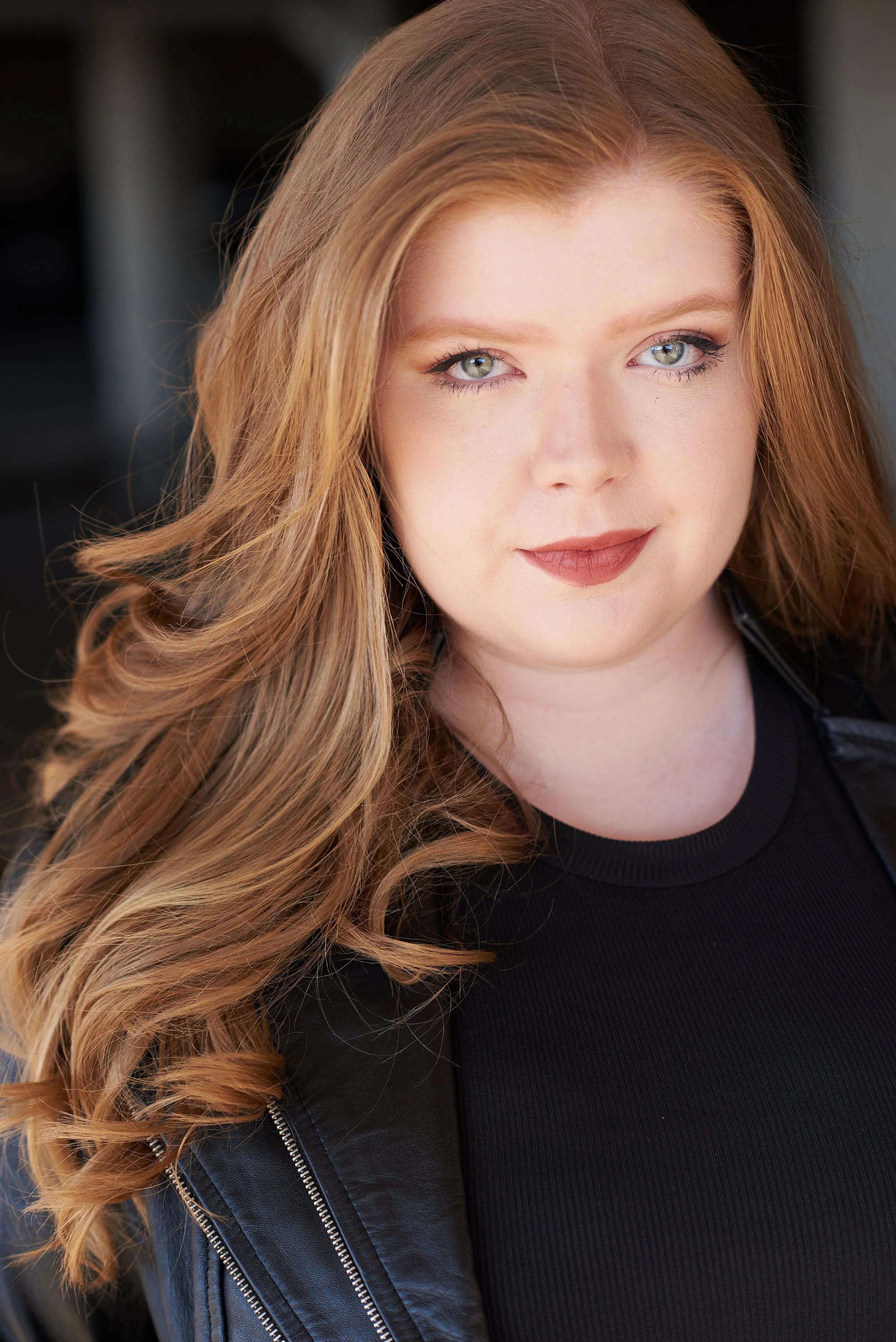 Erica Harkins Leather Headshot