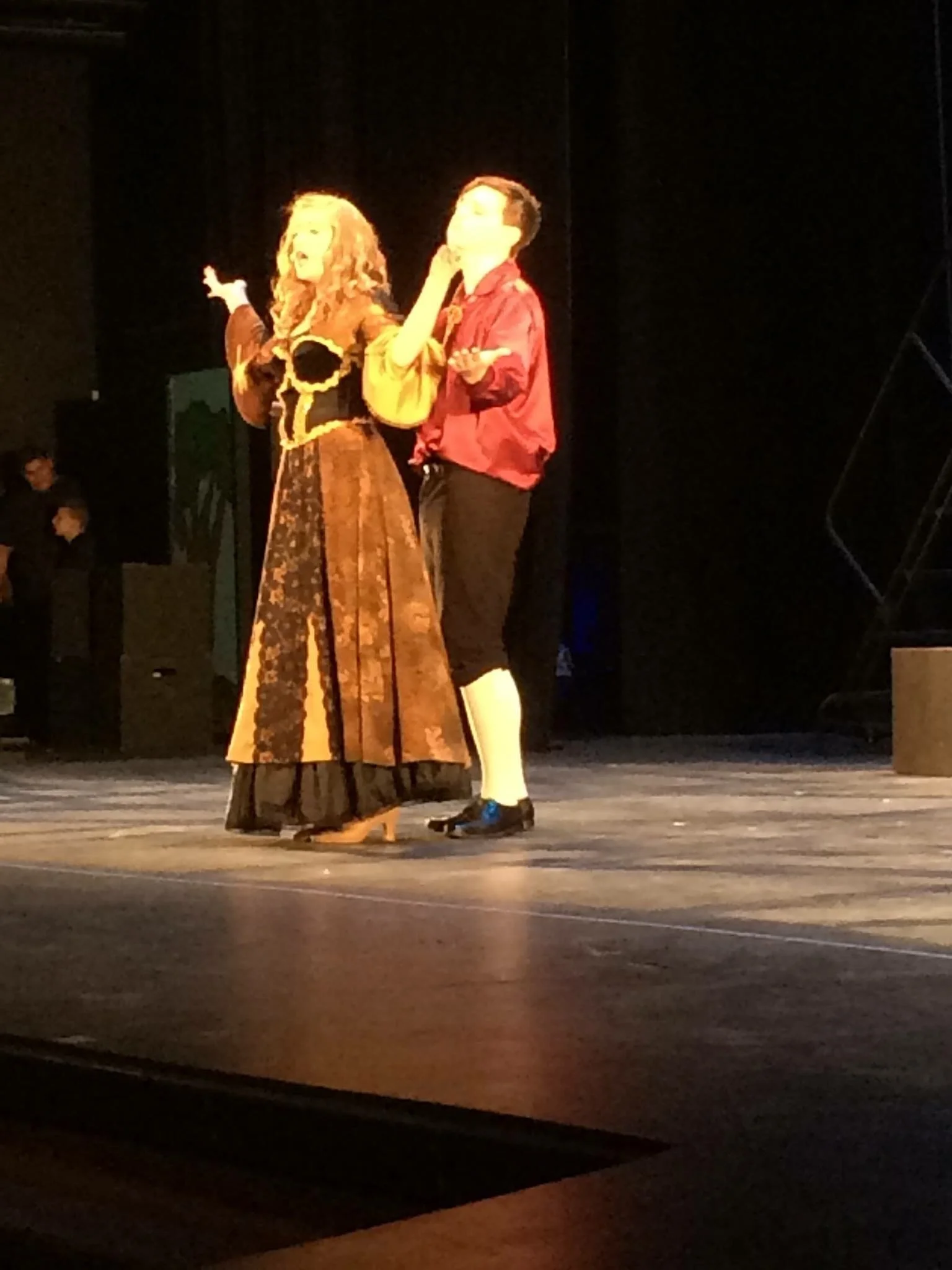 Erica Harkins is a DFW actor playing Fastrada in Pippin. 