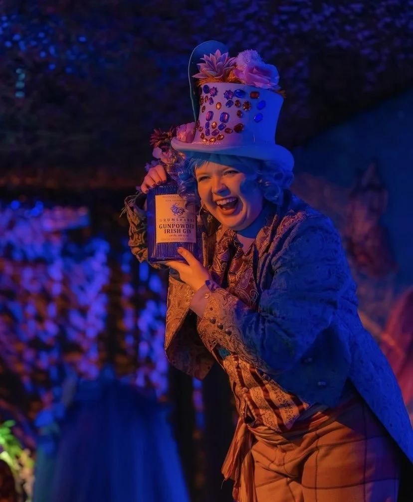 Erica Harkins is a DFW actor playing the Mad Hatter. 