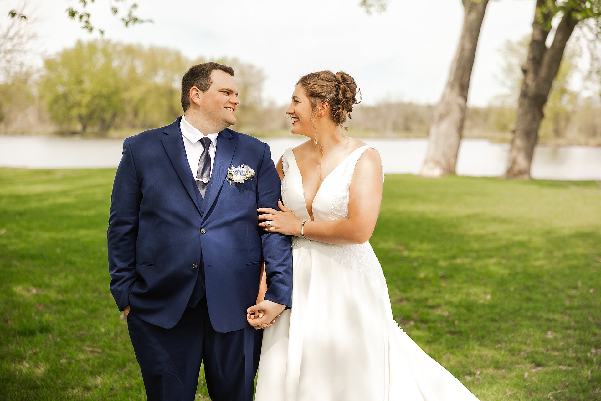 Pastel Spring Floral Wedding in Waverly, IA | Trevor + Abbey