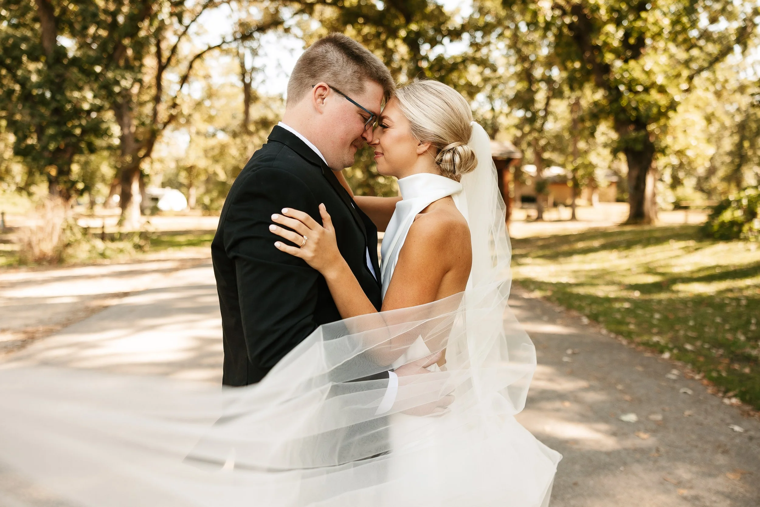 Modern Black + White Wedding at Up4Celebrations | Triston + Kayla