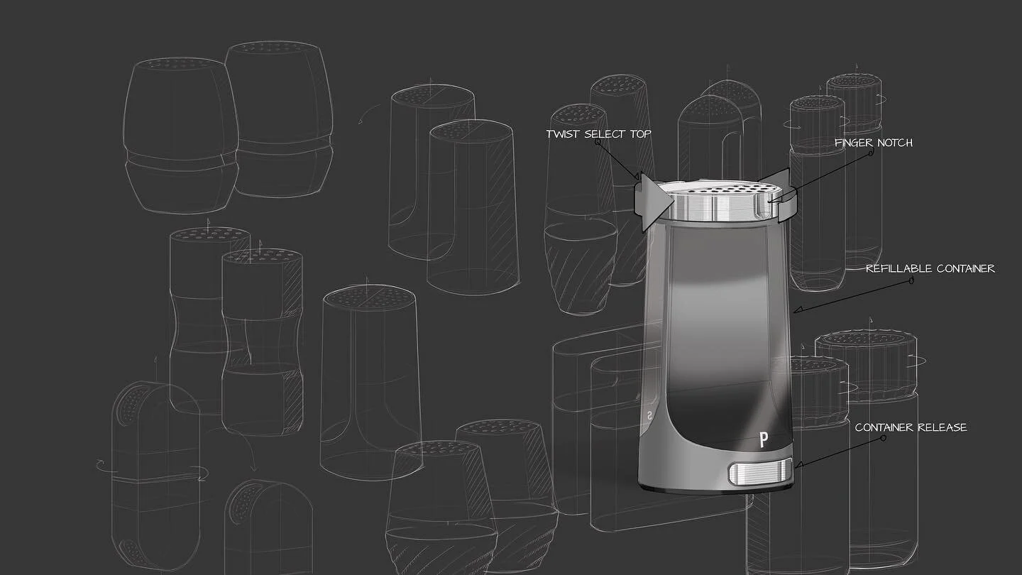 Salt n Peppa Shakaah_01

#idsketching #industrialdesign #conceptsketch #designstudent #photoshop #cookingproducts #sketching #design #productdesign