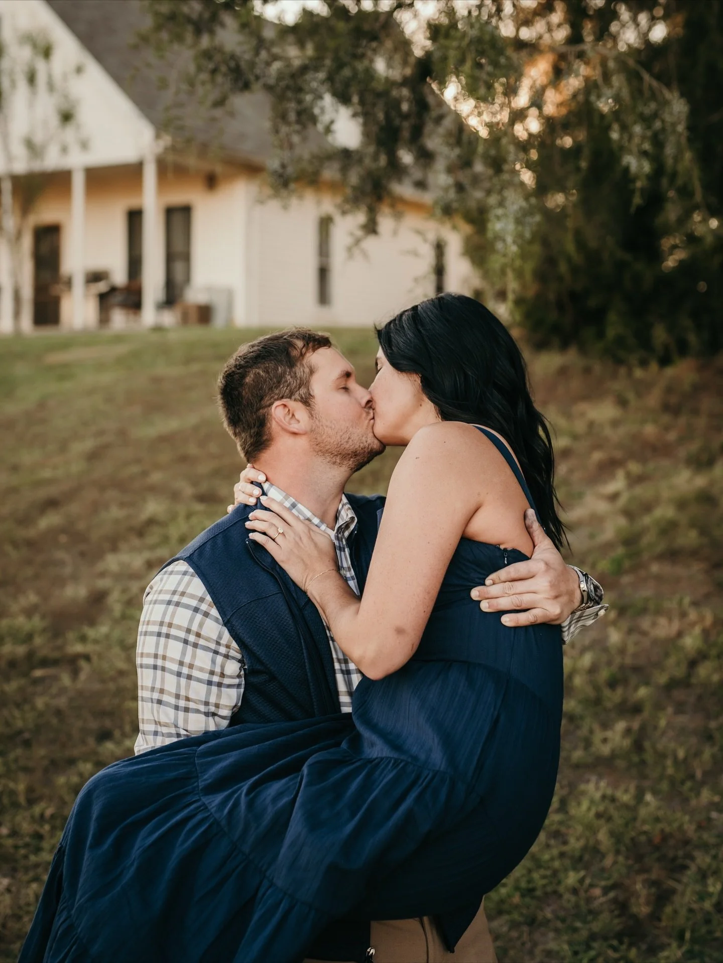 Engagement photos on their farm with their hunting cabin&hellip; what could be anymore perfect for these two?