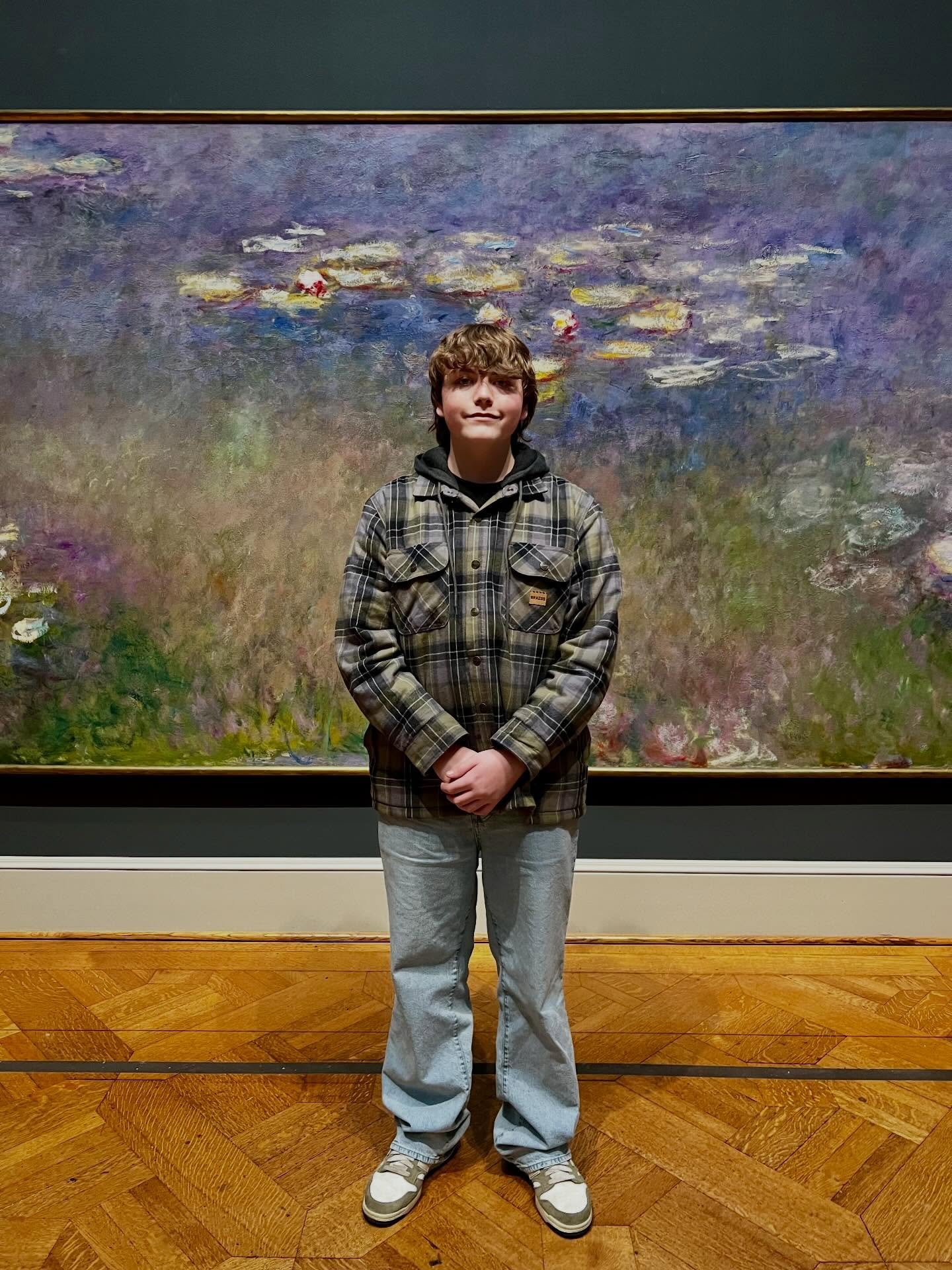 What do you do for fun when you get a day off?? For Axel &amp; I, we LOVE looking at art. This kid could stay at the museum alllll day. Checking out record stores &amp; book stores that make you feel like you&rsquo;re in a movie. I had the best day w