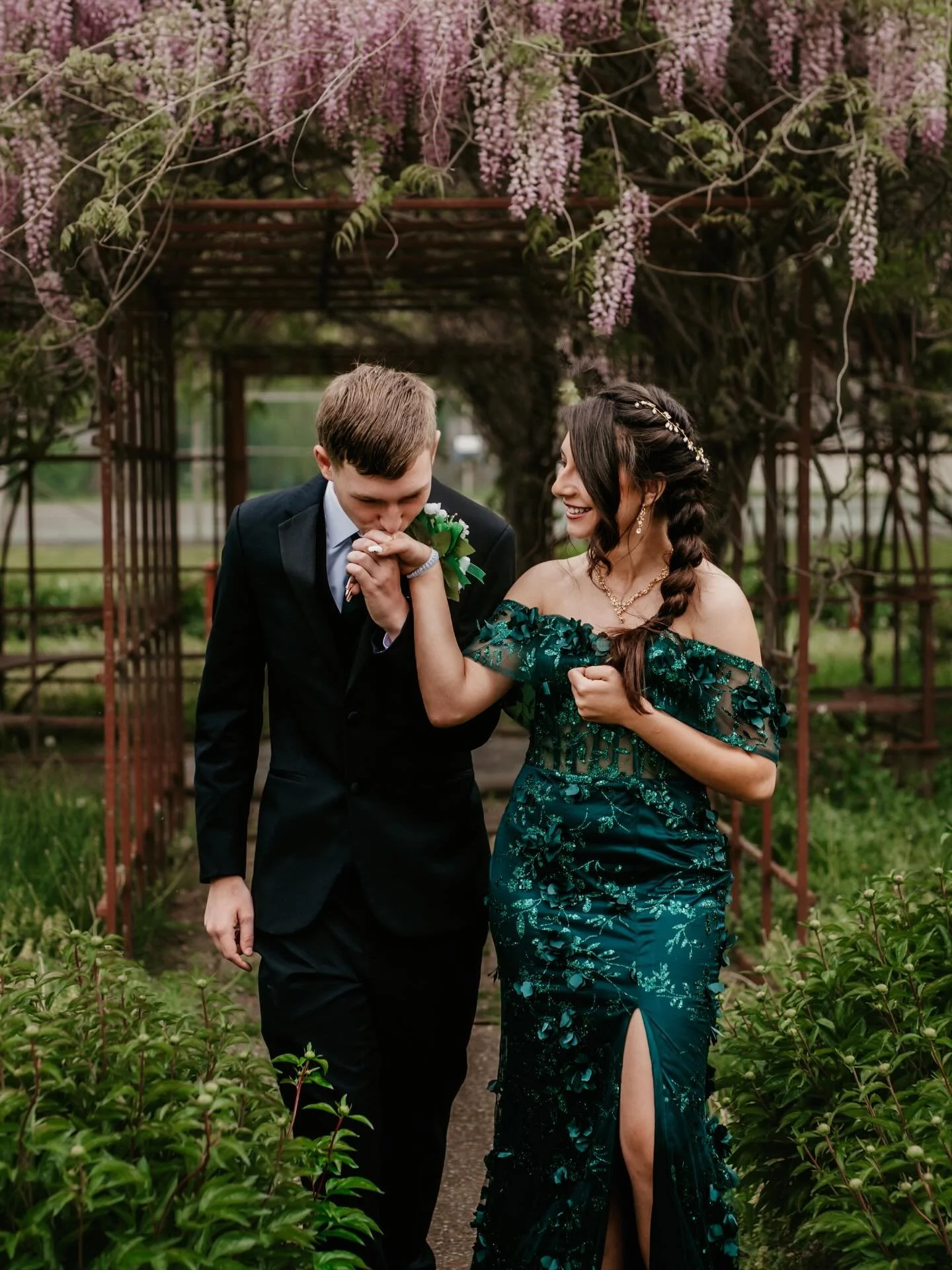 The sweetest prom duo. Zeke + Carlina