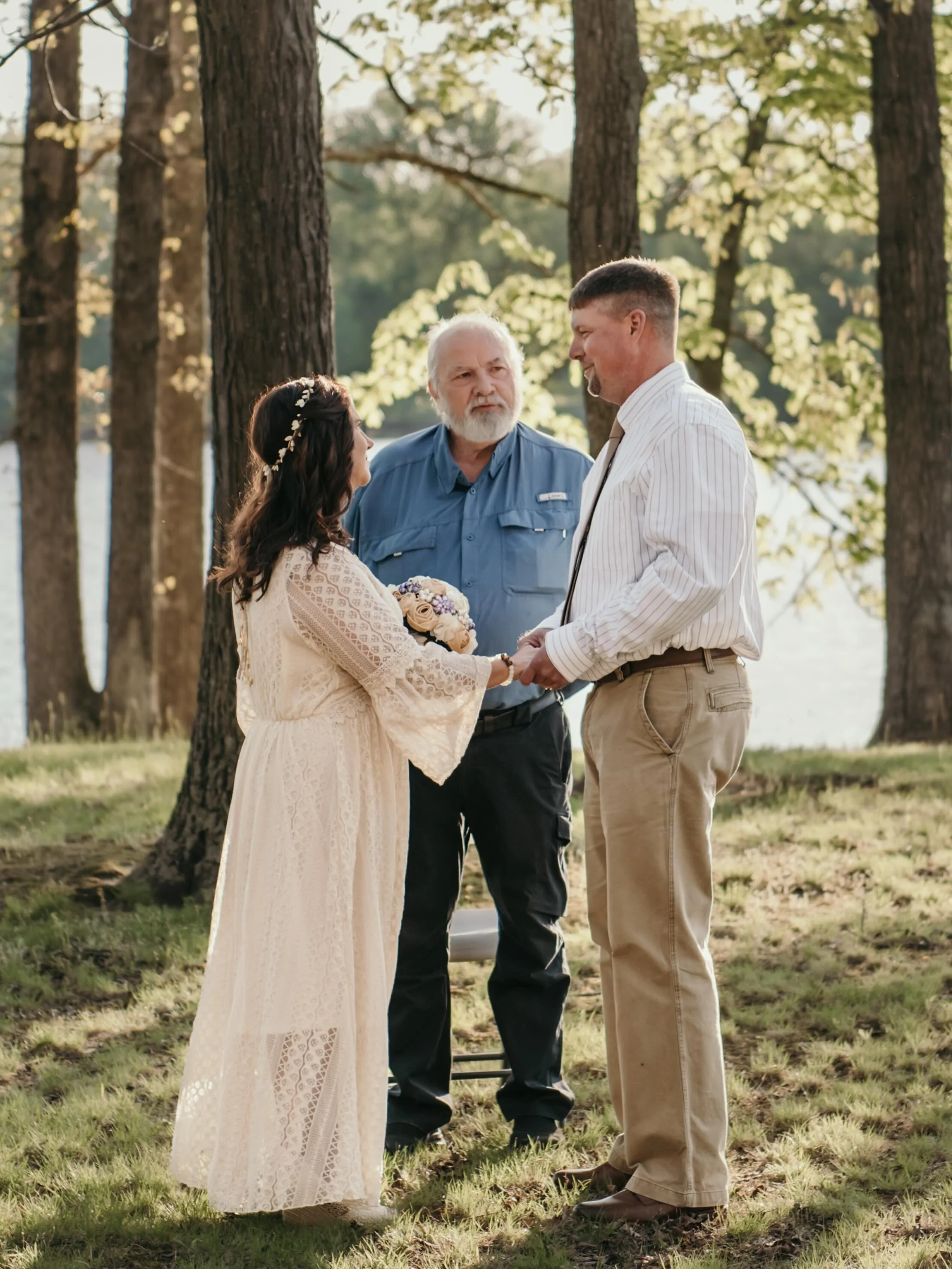 Congratulations to Cory &amp; Jill on the sweetest Sunday evening micro wedding.