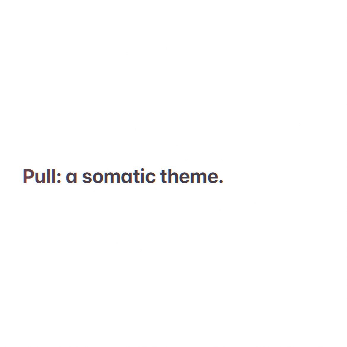 Push n pull. 

🌾 🌾🌾

Talking more about this concept in my newsletter lately. Join me for weekly somatic practices and seasonal rituals 🍁