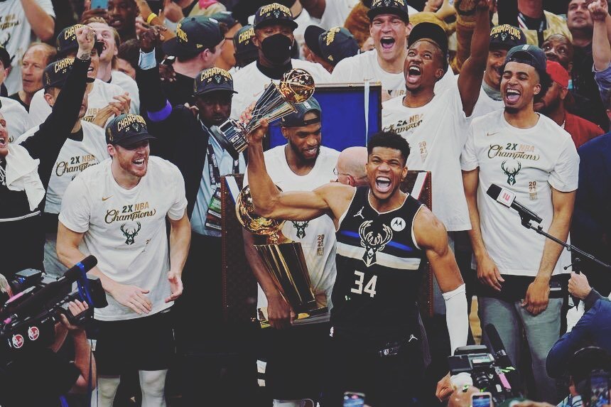 S/O to @giannis_an34 and the @bucks on winning the Ship! Legendary performance by Giannis in game 6 🏆
.
.
.
#newmexico #universityofnewmexico #unm #lobos #kennythomas #kennythomasnba #marchmadness #newmexicolobos #ncaabasketball ##ncaatournament #tb