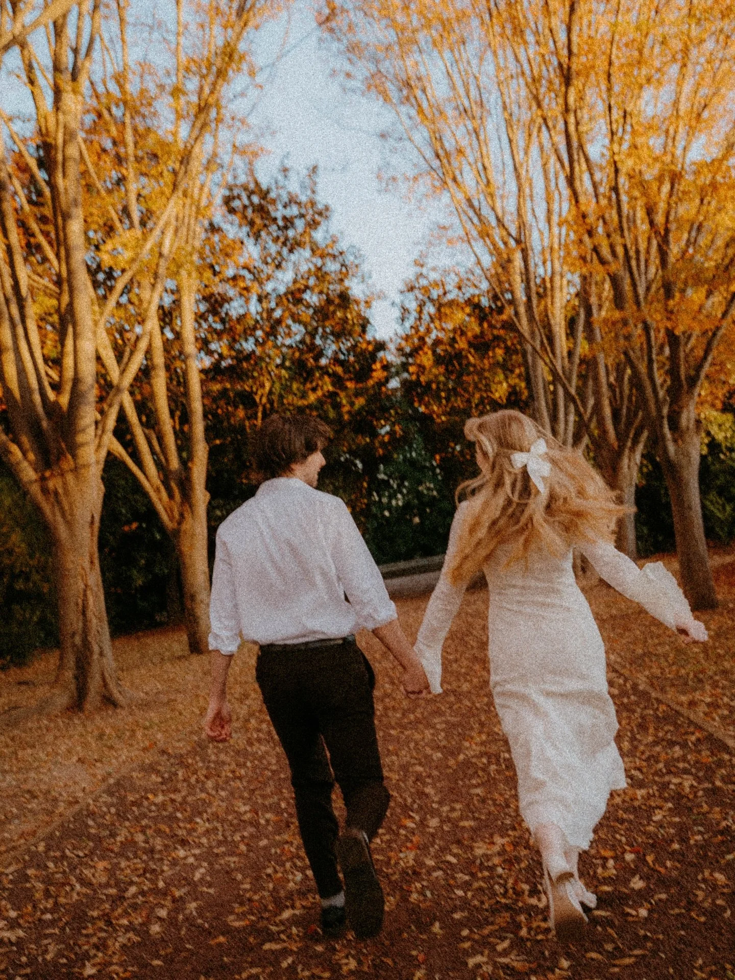 the vibes were tuck everlasting and wow did this shoot make me wanna drink from a magical spring and run around with my immortal love interest 🍂 celebrating with Anna Grace + Wyatt next year is already gonna blow my socks off!!! counting the days ✨
