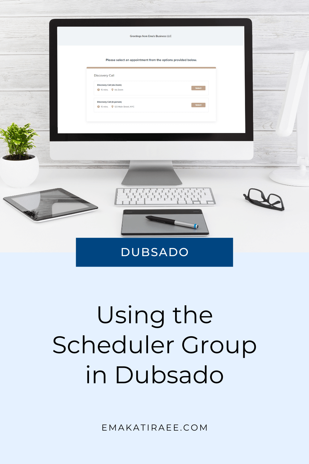 Using the Scheduler Group in Dubsado