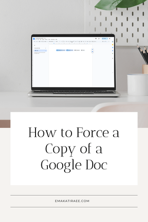 How to Force a Copy of a Google Doc