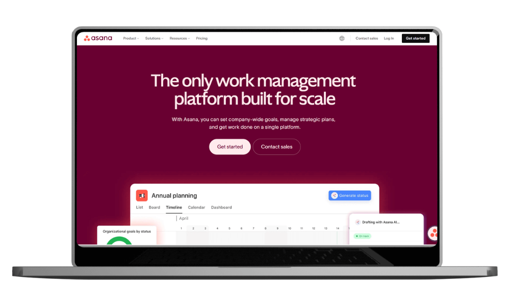 Asana Project Management Software