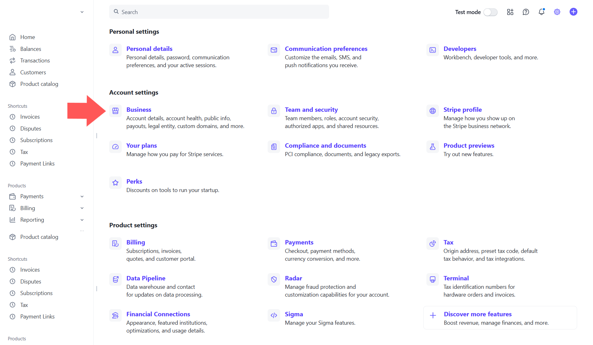 Stripe External Payouts