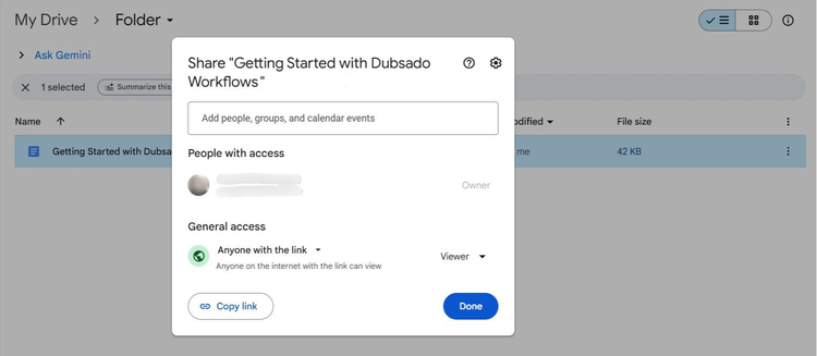 How to Force a Copy of a Google Doc