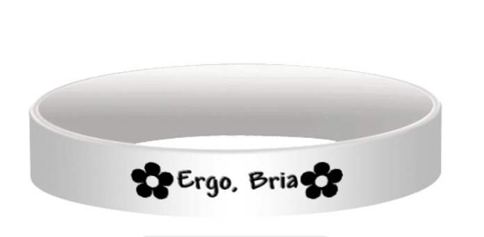 White Ergo,Bria Wristband