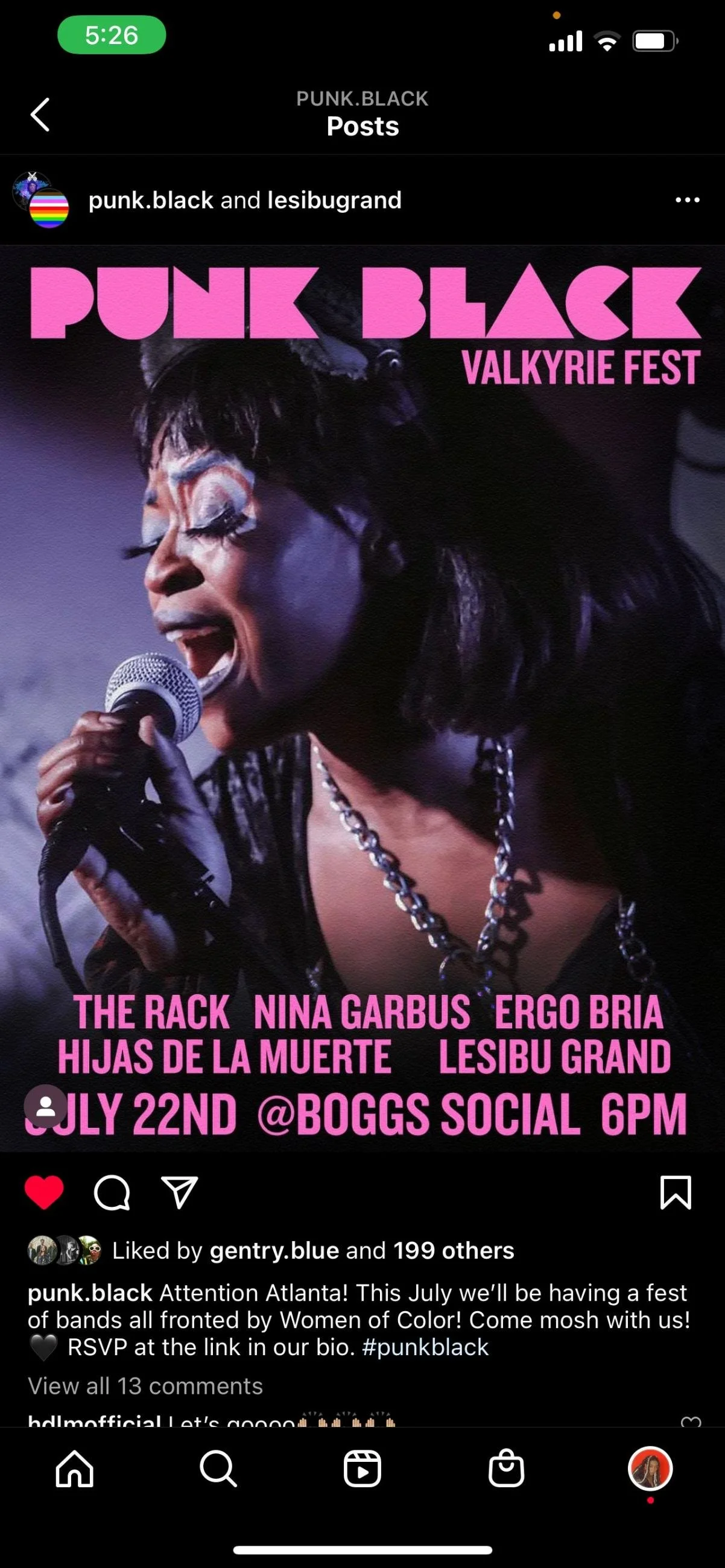 PUNK BLACK - VALKYRIE FEST