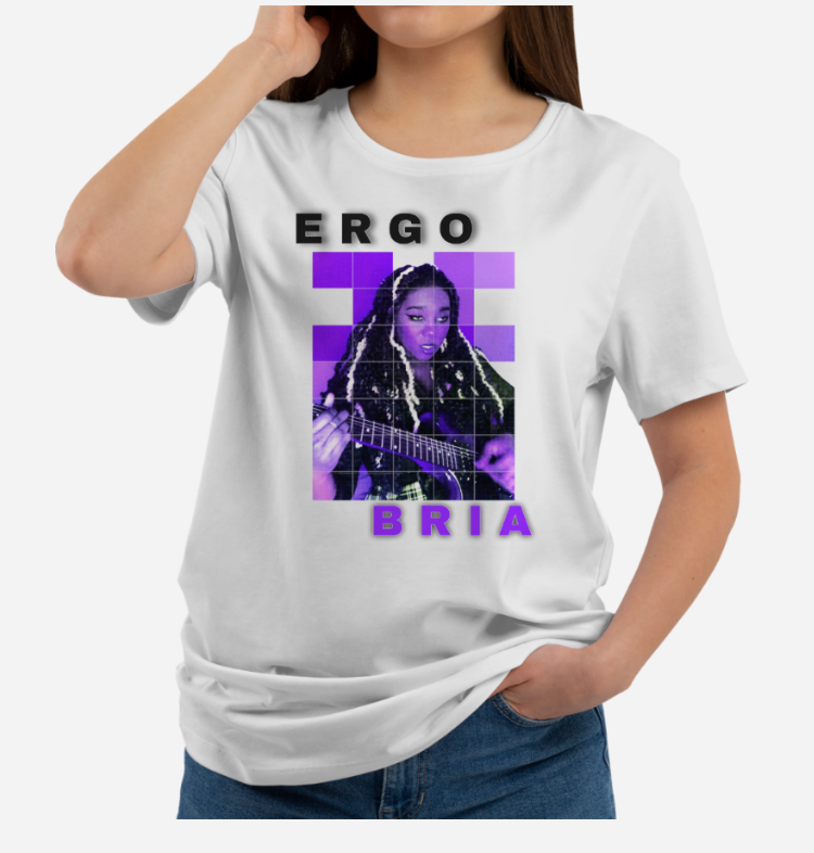 Purple Ergo Bria Tee Shirt