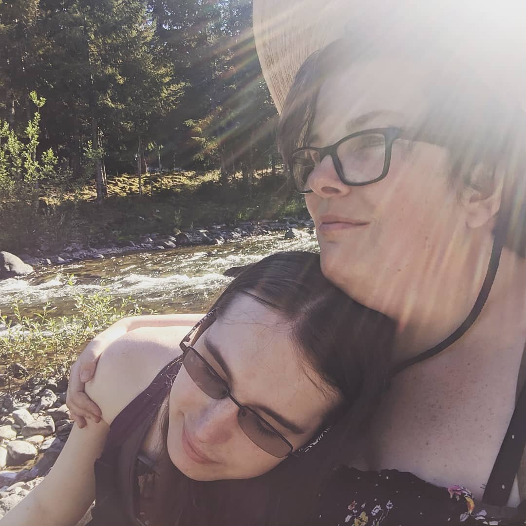 SCROLL ---&gt;

Some highlight of my trip to the mountains with my girlfriend! She took that stunning pic of the stars. That bright one by the trees is Jupiter!!

#romantic #lesbian #queer #dates #stars