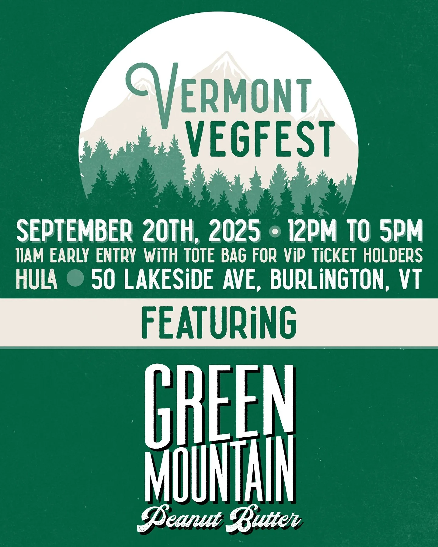 🥜✨ Our fountain will be flowing with the star of the season. Maple Cinnamon Peanut Butter! 🍁
Come taste the smoothest creamy and crunchiest crunchy peanut butter you deserve. 💛

🌱 VegFest
📍 @hulalakeside 
📅 This Saturday, September 20th

Free s