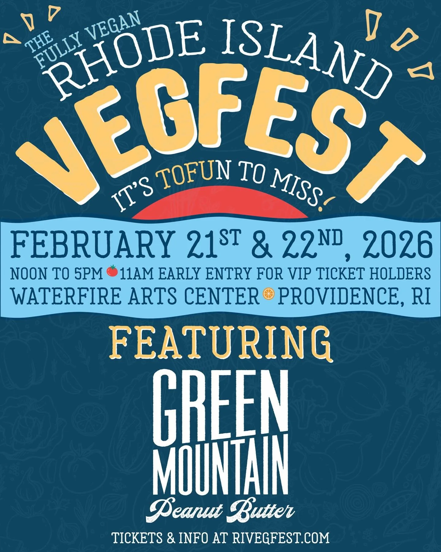 👋 Hello Rhode Island friends! We&rsquo;re so excited to join VegFest Rhode Island for the very first time. ✨ We can&rsquo;t wait to meet you all and spread our peanut butter love a little further. And wait for it&hellip; 🥜 we may be debuting a new 
