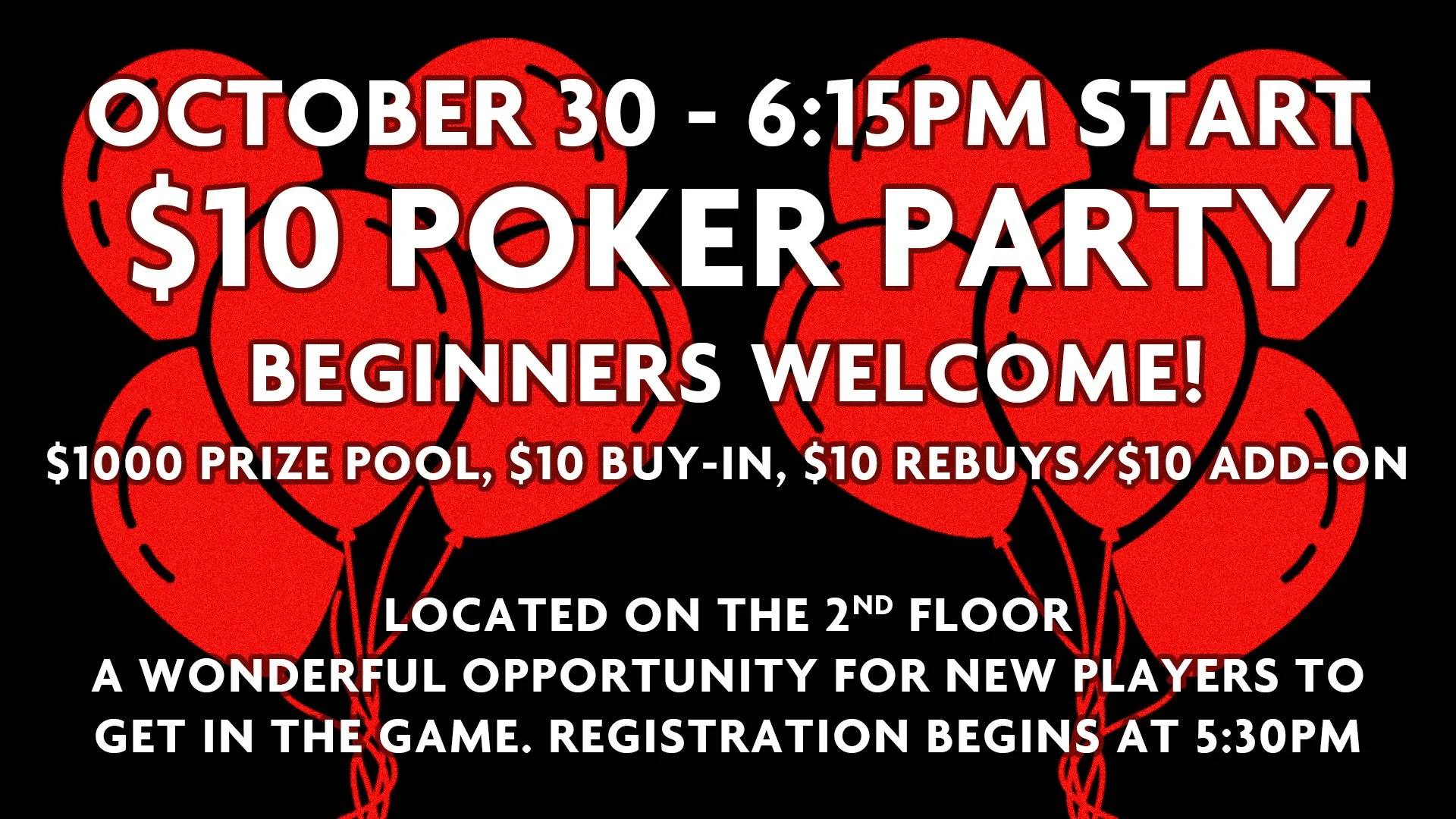 $10 Poker Party - PBKC