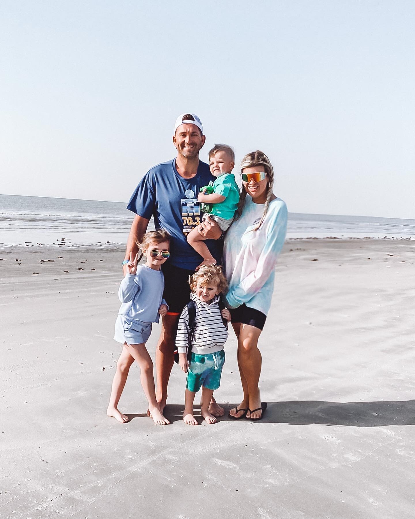It was a week! 

We took our first long trip with the three kids to Galveston, TX for Beau&rsquo;s Ironman race and it was a wild ride! From JetBlue &lsquo;losing&rsquo; Beau&rsquo;s bike to cause him to almost miss the race, to a sign from a higher 