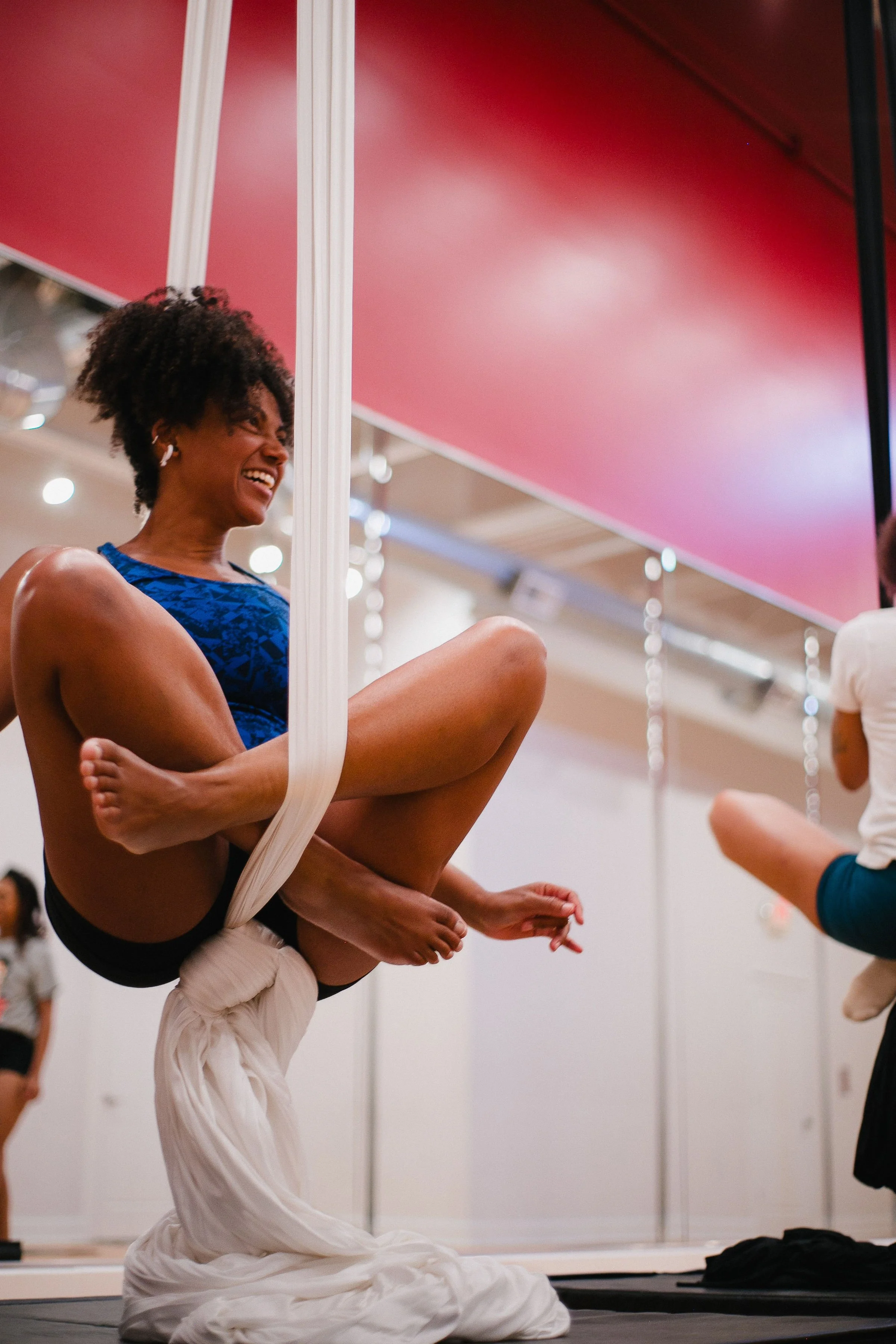 Adult Aerial Silks Class in Grand Rapids Michigan