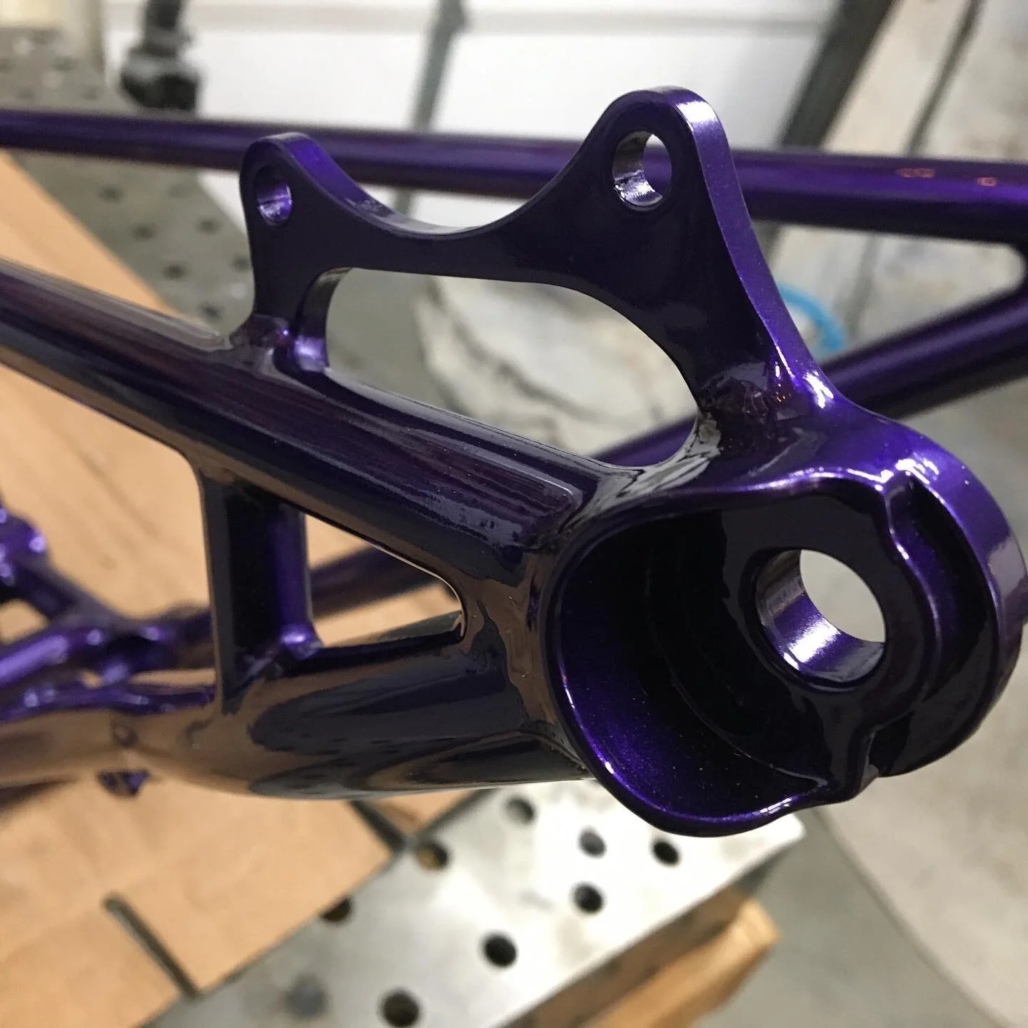 I&rsquo;m loving the way these dropouts and iso tabs are coming out. Especially in this purple!