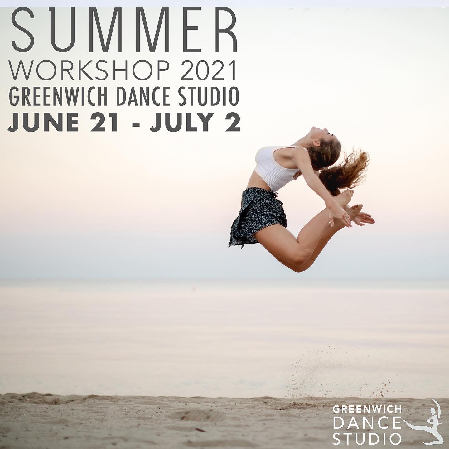 Summer Workshop☀️coming at you!!June 21-July 2 ⏰ 10:00am-1:00pm. Link in Bio 📝 Let&rsquo;s DANCE!!🌈😎