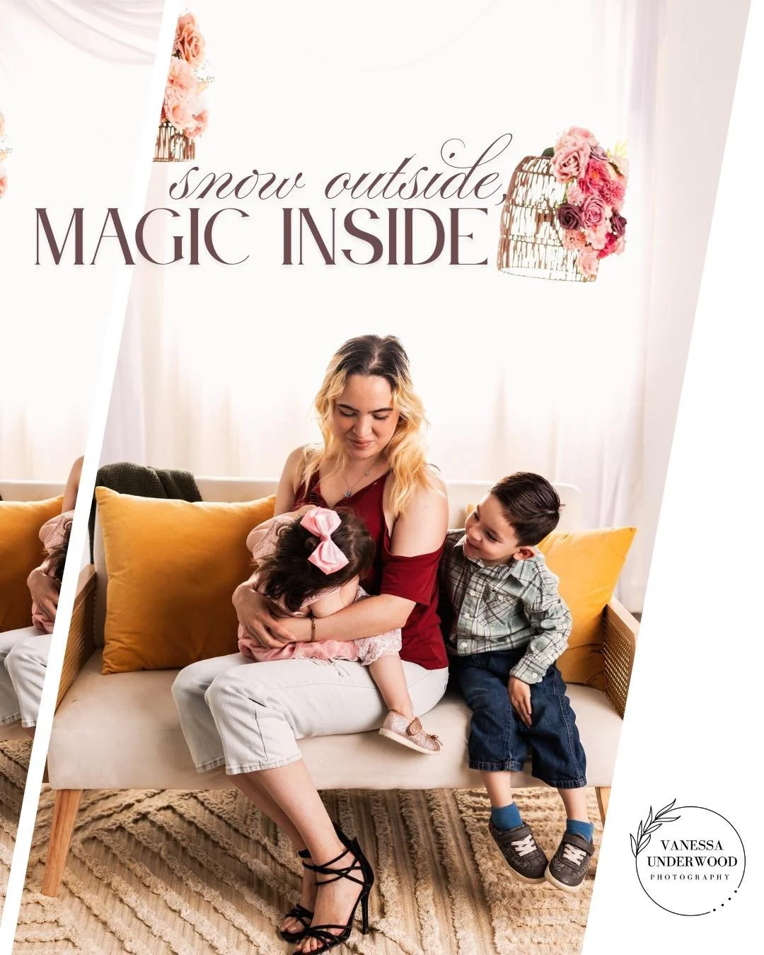 Cold, snowy days remind us how grateful we are for this space 🤍
A warm, inviting studio designed to make every photoshoot feel effortless&mdash;no matter the weather.

#PhotographyStudio
#StudioLife
#CreativeSpace
#PhotoshootStudio
#CozyStudio
#Wint