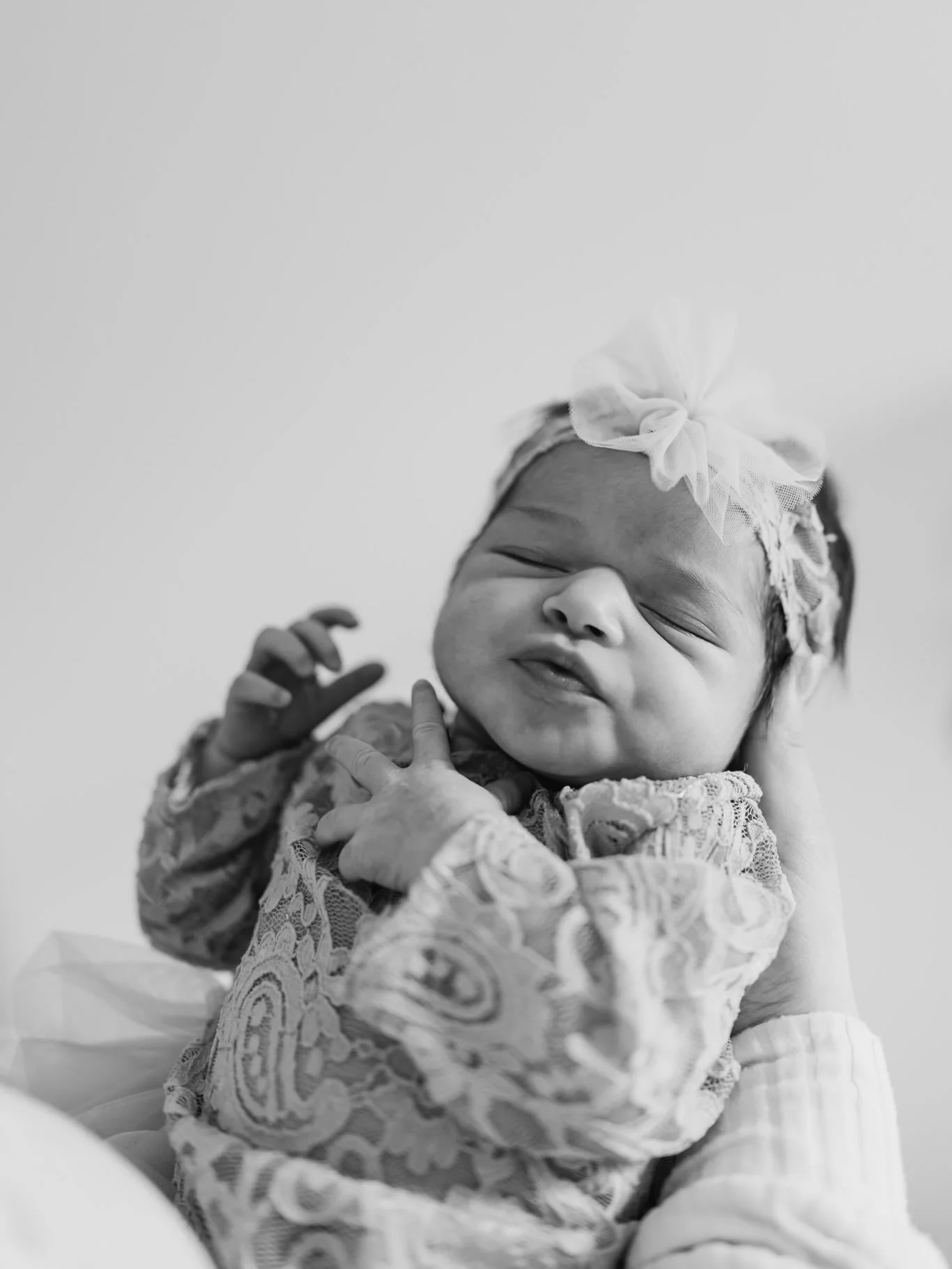 There&rsquo;s something so peaceful about an in-home newborn session that&rsquo;s just about baby. No big setups, no rush, just soft window light, a simple wrap, sometimes baby in your arms while your little one leads the way. We follow their cues, t