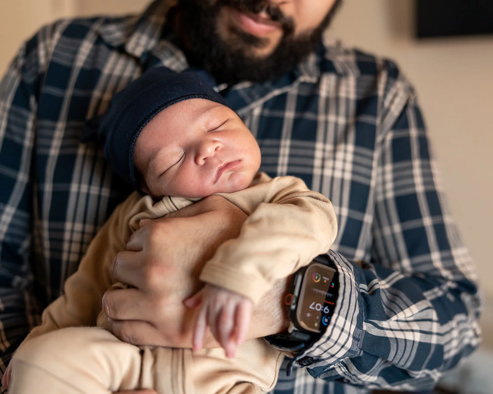 Keeping Baby Cozy: A Winter In-Home Newborn Session Near Amarillo, Texas