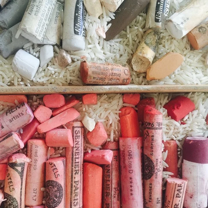 pastel sticks