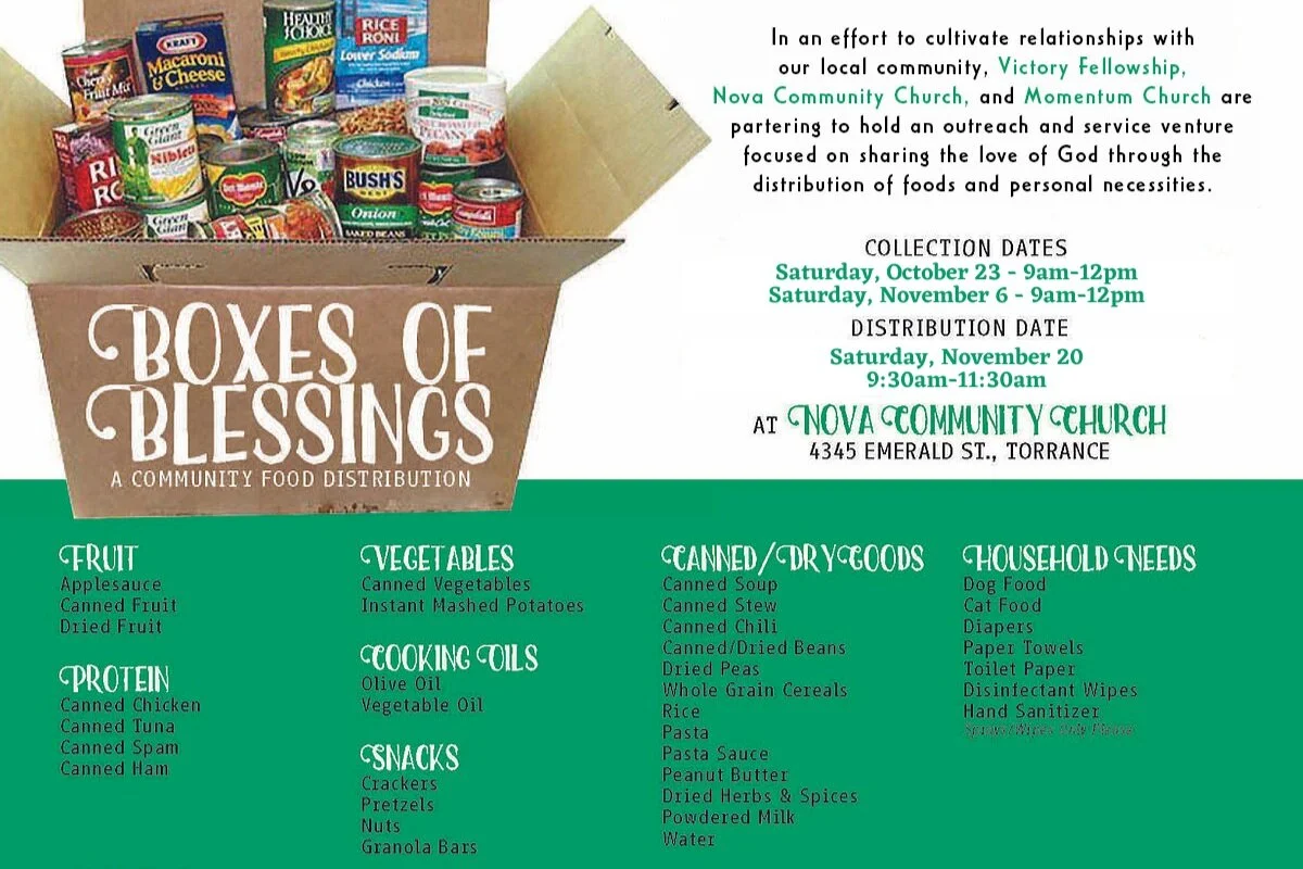 Boxes of Blessings!