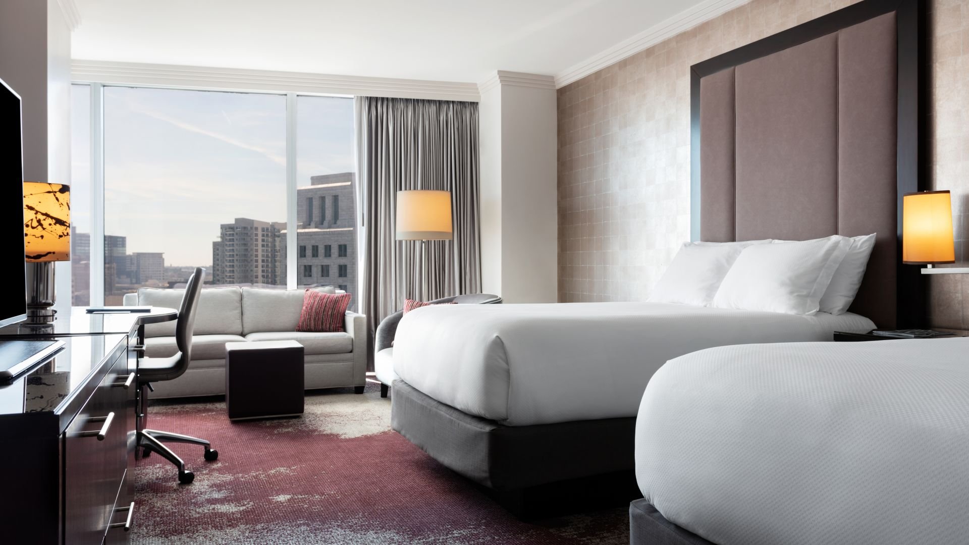 Shared Room Ticket: Double Queen Bed @ Loews Hotel