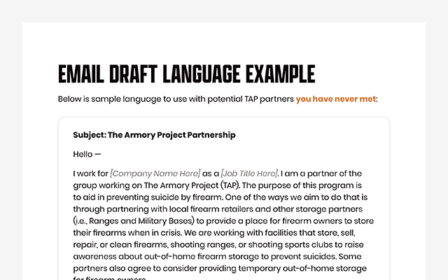 Email Draft Language Example