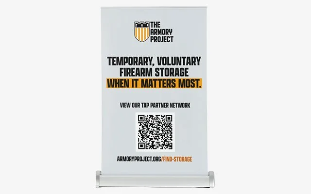 Retractable Tabletop Banners (Supporter, 8.5” x 11”)