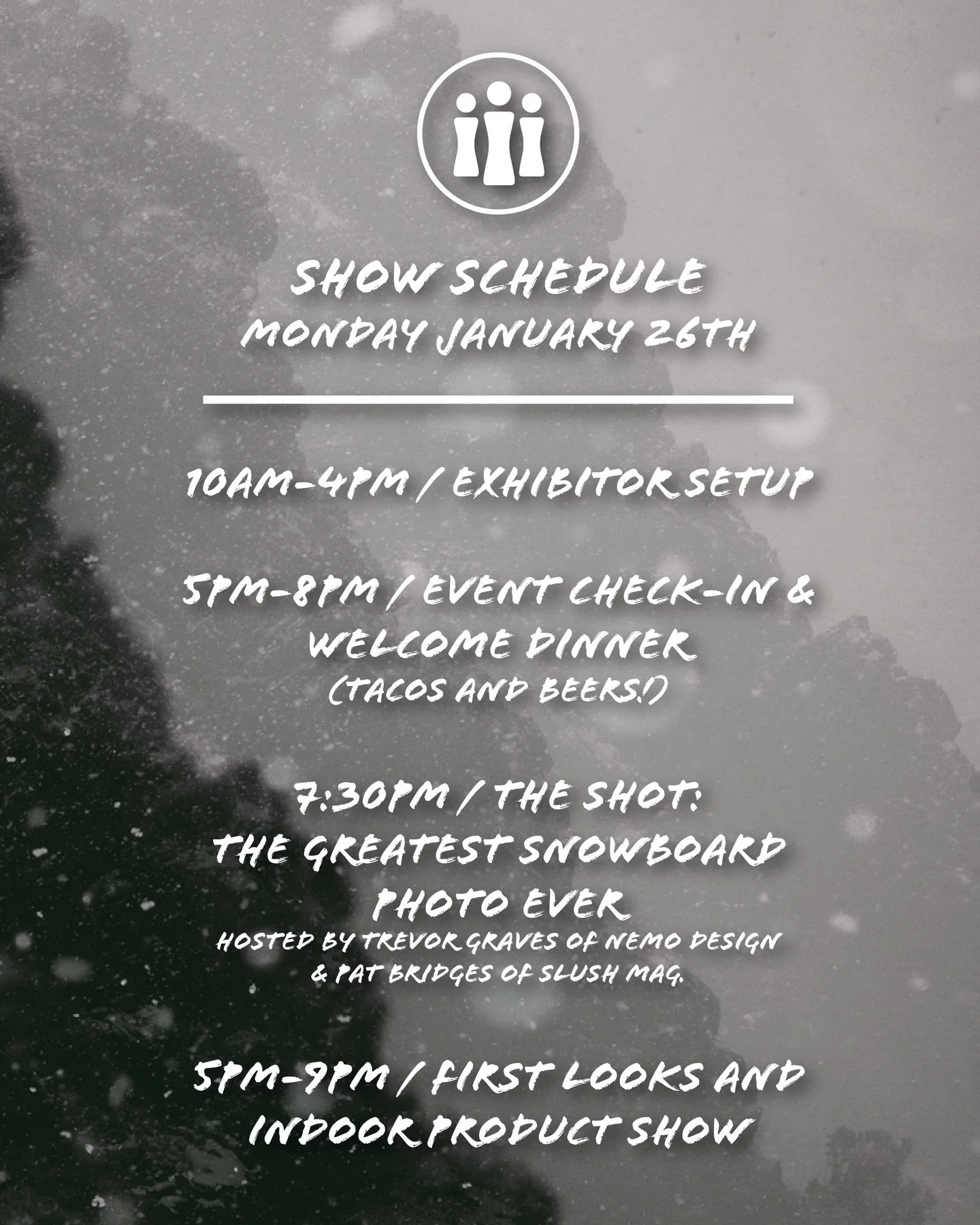 🚨INTERLUDE 2026 EVENT SCHEDULE🚨

Registration and credentials required to attend.

Register at the link in bio 💻 

See you soon!
